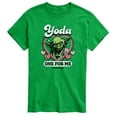thumbnail image 1 of Star Wars - Valentine Yoda One For Me - Men's Short Sleeve Graphic T-Shirt, 1 of 5