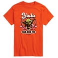 thumbnail image 1 of Star Wars - Valentine Yoda One For Me - Men's Short Sleeve Graphic T-Shirt, 1 of 5