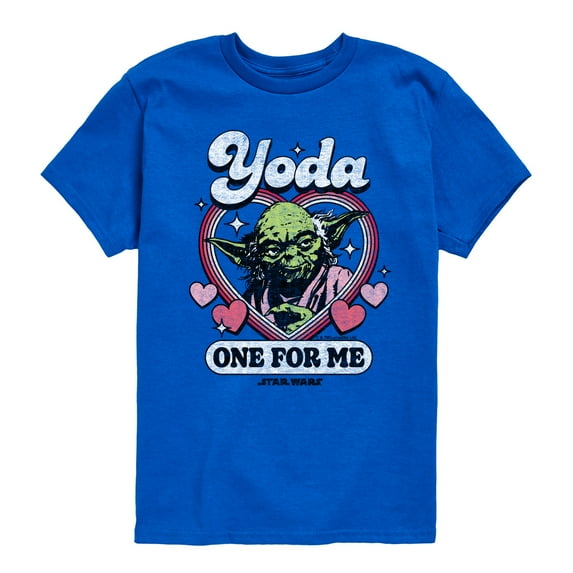 Star Wars - Valentine Yoda One For Me - Toddler And Youth Short Sleeve Graphic T-Shirt