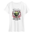 thumbnail image 1 of Star Wars - Valentine Yoda One For Me - Women's Short Sleeve Graphic T-Shirt, 1 of 5