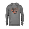 thumbnail image 1 of Star Wars Valentine's Day Heart Galaxy - Pullover Hoodie for Adults - Customized-Athletic Heather, 1 of 5