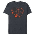 thumbnail image 1 of Star Wars Valentine's Day Heart Galaxy - Short Sleeve Blended T-Shirt for Adults - Customized-Navy Heather, 1 of 5