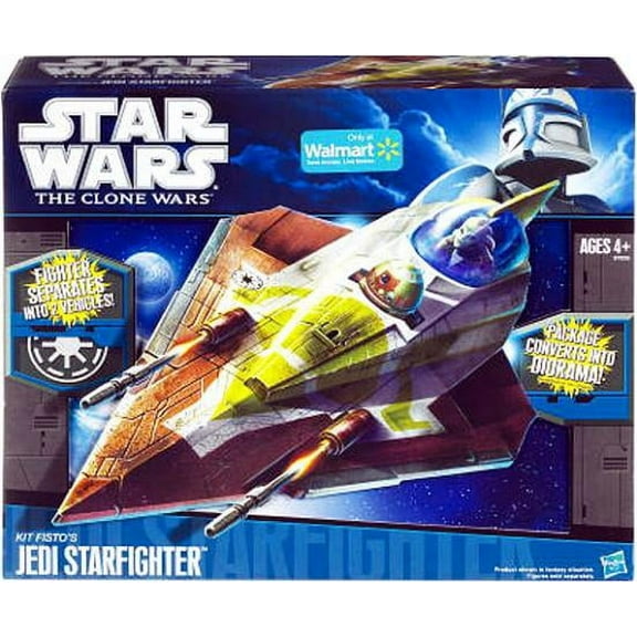 Star Wars Vehicles 2010 Kit Fisto's Jedi Starfighter
