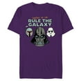 thumbnail image 1 of Star Wars Villain Trio Together We Can Rule the Galaxy - Short Sleeve Blended T-Shirt for Adults - Customized-Purple, 1 of 5