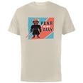 thumbnail image 1 of Star Wars Villains Dark Side Darth Maul Fear is My Ally - Short Sleeve Cotton T-Shirt for Adults - Customized-Natural, 1 of 5