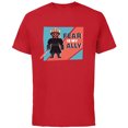 thumbnail image 1 of Star Wars Villains Dark Side Darth Maul Fear is My Ally - Short Sleeve Cotton T-Shirt for Adults - Customized-Red, 1 of 5