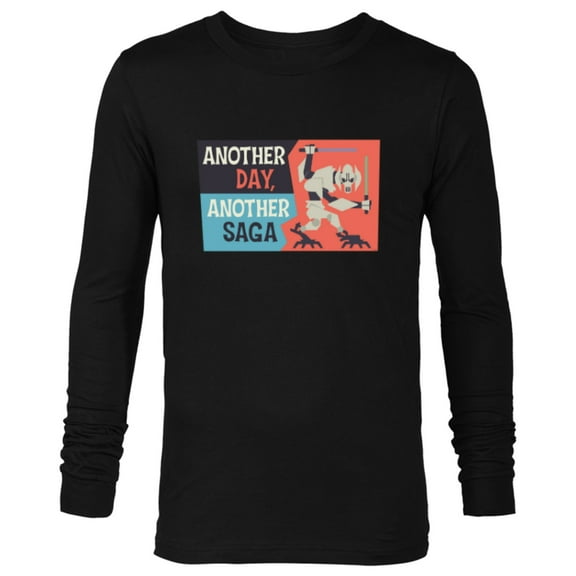 Star Wars Villains General Grievous Another Day Another Saga - Long Sleeve T-Shirt for Men - Customized-Black