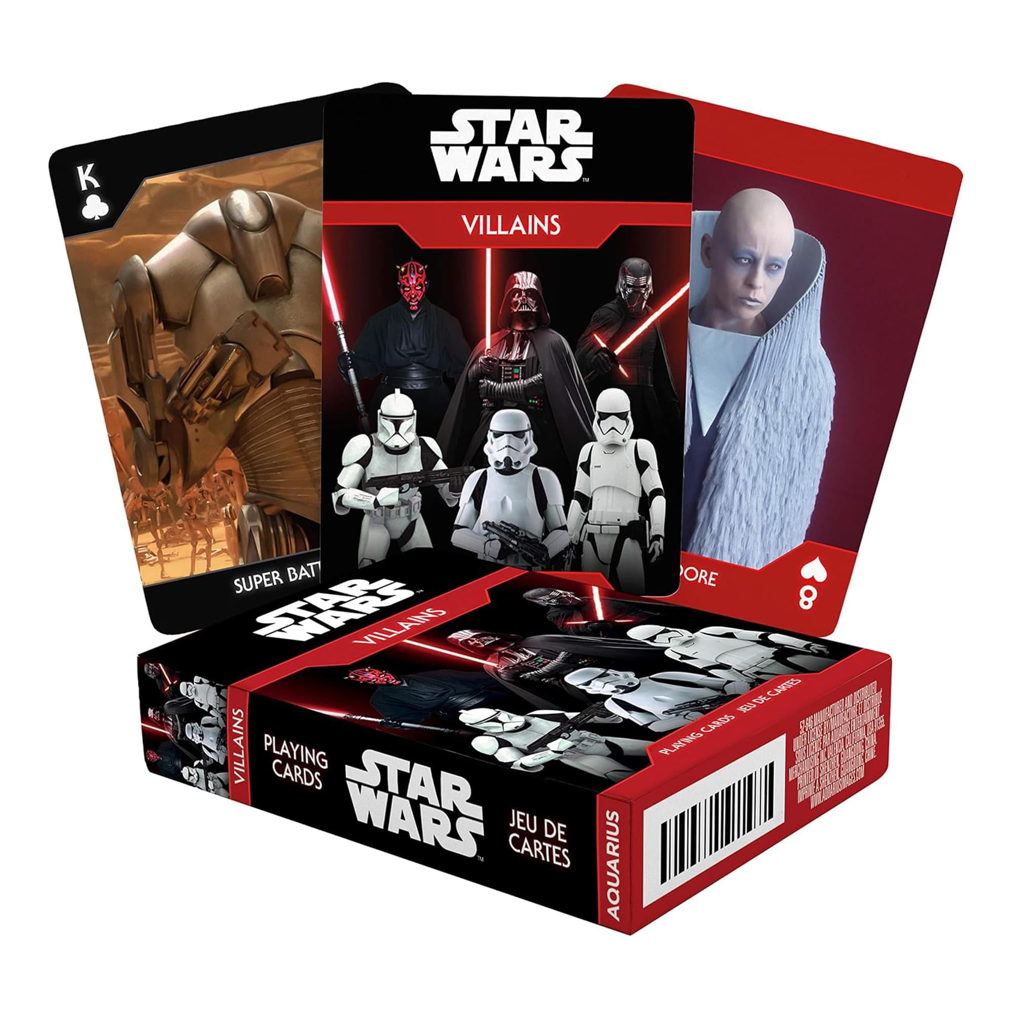Star Wars Villains Playing Cards - Walmart.com