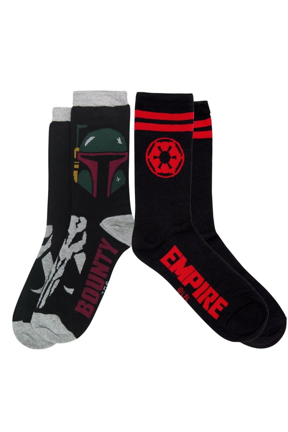 Villains Symbols Crew Socks 2-Pair Pack