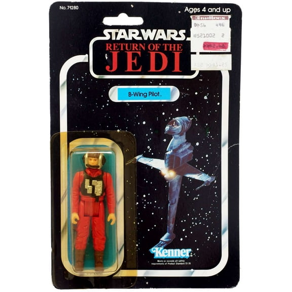 Star Wars Vintage 1983 B-Wing Pilot Action Figure