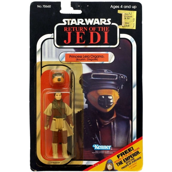 Star Wars Vintage 1983 Princess Leia Organa Action Figure (Boushh Disguise)