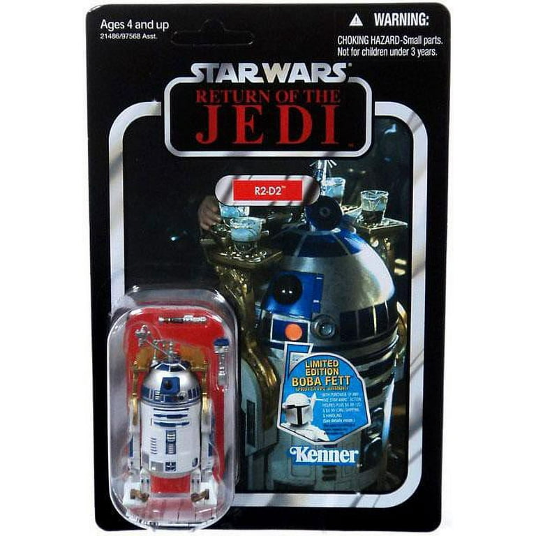 Star Wars Vintage Collection 2011 R2 D2 Action Figure Lightsaber Drink Tray