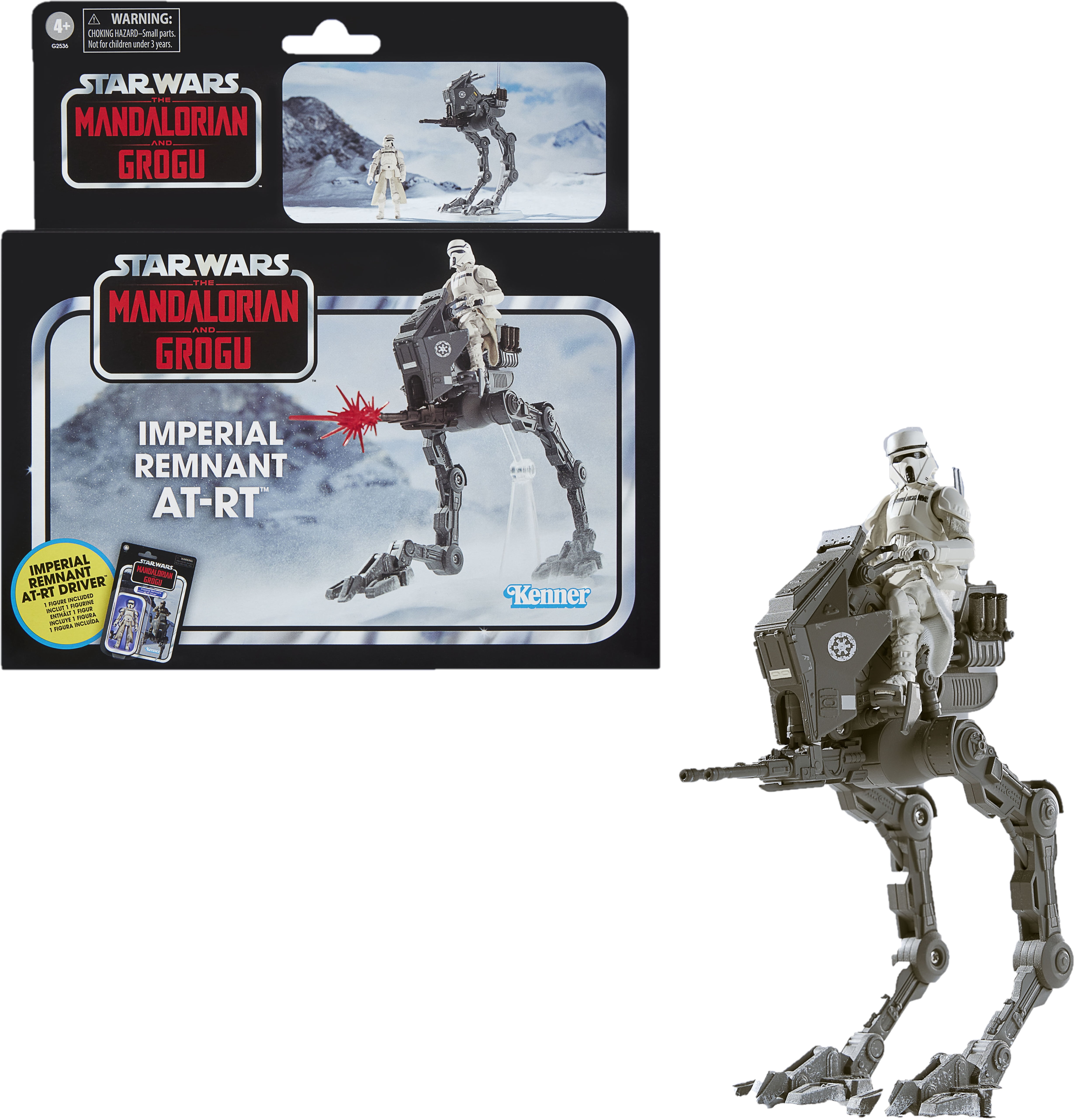 Star Wars: The Mandalorian & Grogu - Vintage Collection - Imperial Remnant AT-RT Vehicle with Action Figure