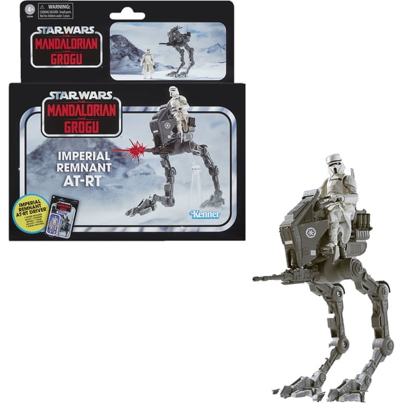 Star Wars: The Mandalorian & Grogu - Vintage Collection - Imperial Remnant AT-RT Vehicle with Action Figure