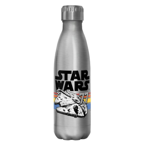Star Wars Vintage Falcon Stripes  Stainless Steel Water Bottle Stainless Steel 17 oz.