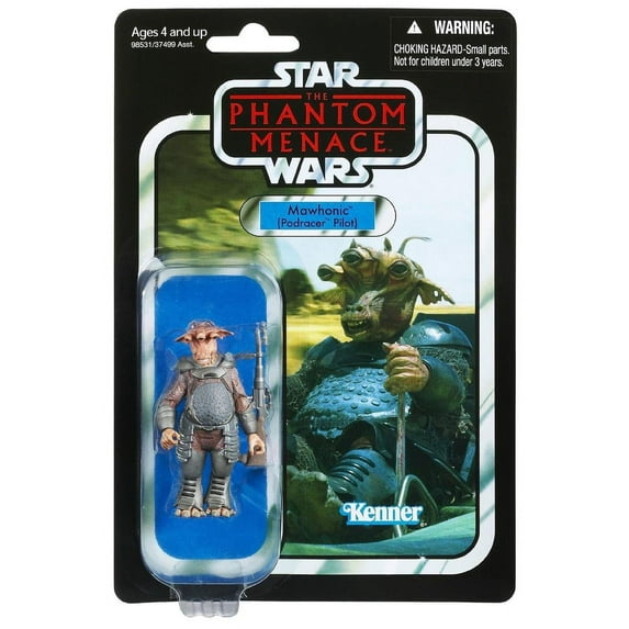 Star Wars Vintage Figure The Phantom Menace Mawhonic Podracer Pilot