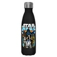 thumbnail image 1 of Star Wars Vintage Hero Character Frame  Stainless Steel Water Bottle Black 17 oz., 1 of 3