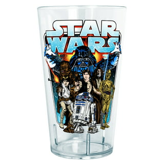 Disney Collection Star Wars Empire Head 24 Oz Tritan Cup 4pc Set