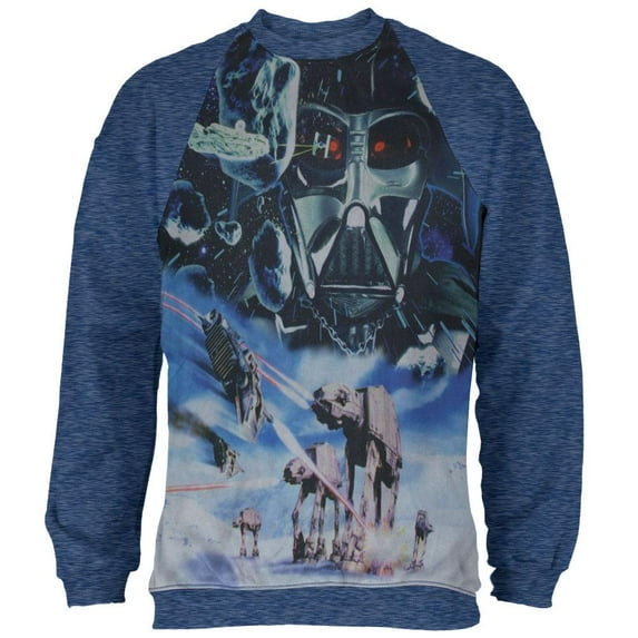 Star Wars - Vintage Hoth Sublimation Crewneck Sweatshirt - 2X-Large