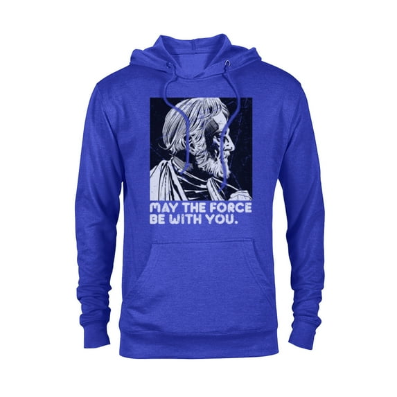 Star Wars Vintage Obi-Wan Kenobi May the Force Be With You - Pullover Hoodie for Adults - Customized-Royal