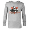 thumbnail image 1 of Star Wars: Visions Anime The Duel Japanese Stormtrooper - Long Sleeve T-Shirt for Men – Customized-Athletic Heather, 1 of 5