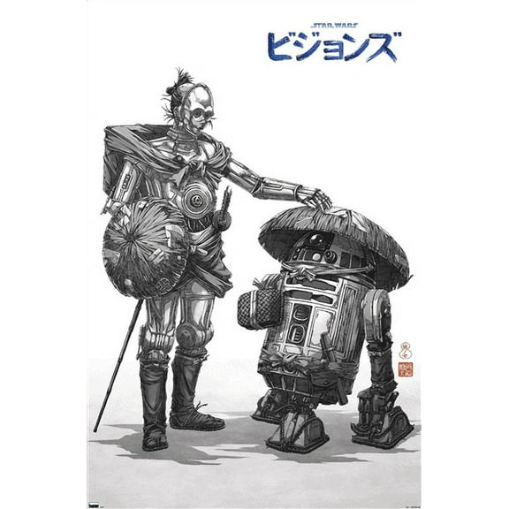Star Wars: Visions - Droids Wall Poster, 22.375" x 34"