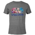 thumbnail image 1 of Star Wars: Visions Logo - Short Sleeve Blended T-Shirt for Adults – Customized-Dark Heather, 1 of 5