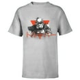 thumbnail image 1 of Star Wars: Visions Anime The Duel Japanese Stormtrooper - Short Sleeve T-Shirt for Kids – Customized-Athletic Heather, 1 of 5