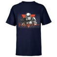thumbnail image 1 of Star Wars: Visions Anime The Duel Japanese Stormtrooper - Short Sleeve T-Shirt for Kids – Customized-Navy, 1 of 5