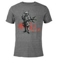 thumbnail image 1 of Star Wars: Visions The Duel Bounty Hunter - Short Sleeve Blended T-Shirt for Adults – Customized-Dark Heather, 1 of 5