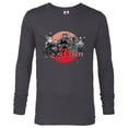 thumbnail image 1 of Star Wars: Visions The Duel Characters - Long Sleeve T-Shirt for Men – Customized-Charcoal Heather, 1 of 5