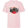 thumbnail image 1 of Star Wars: Visions The Duel Characters - Short Sleeve T-Shirt for Kids – Customized-Soft Pink, 1 of 5