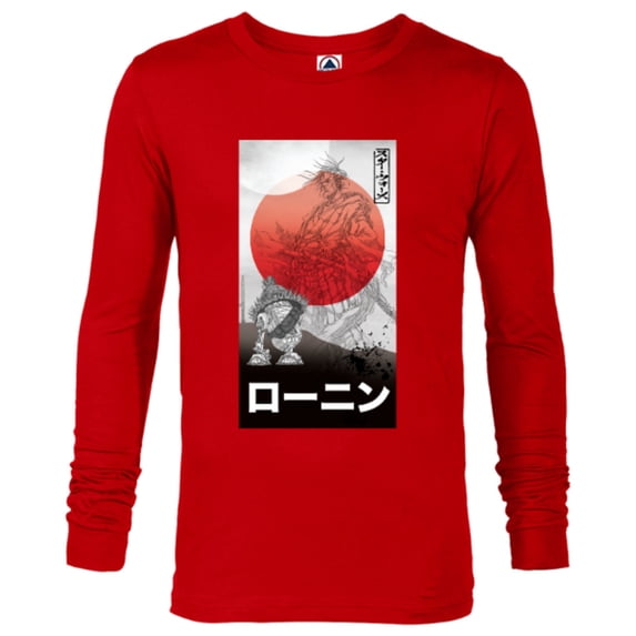 Star Wars: Visions The Duel Samurai - Long Sleeve T-Shirt for Men – Customized-New Red