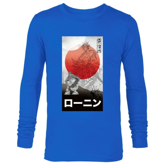 Star Wars: Visions Anime The Duel Ronin and Droid Samurai - Long Sleeve T-Shirt for Men – Customized-Royal