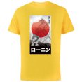 thumbnail image 1 of Star Wars: Visions Anime The Duel Ronin and Droid Samurai - Short Sleeve Cotton T-Shirt for Adults - Customized-Yellow, 1 of 5