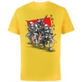thumbnail image 1 of Star Wars: Visions Anime The Duel Samurai Stormtrooper Trio - Short Sleeve Cotton T-Shirt for Adults - Customized-Yellow, 1 of 5