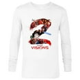 thumbnail image 1 of Star Wars Visions Volume 2 Official Poster Art - Long Sleeve T-Shirt for Men - Customized-White, 1 of 5