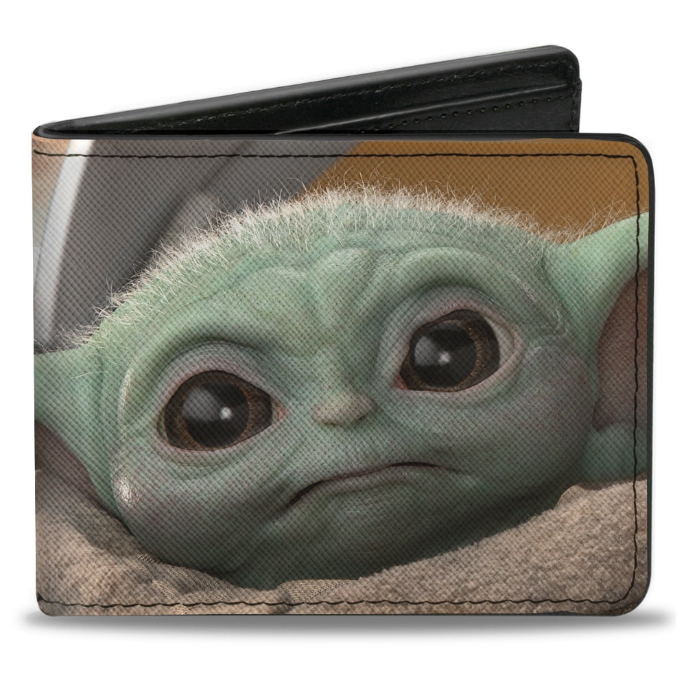 Star Wars The Child Bifold Wallet - Vegan Leather Men's Billfold