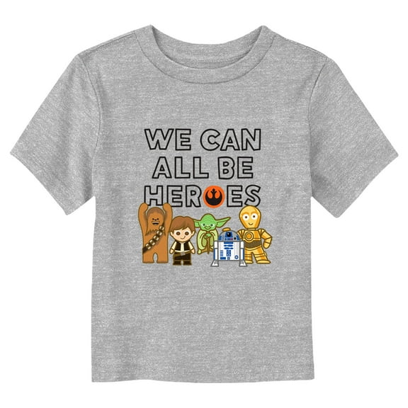 Star Wars We Can All Be Heroes  Graphic T-Shirt
