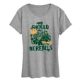 thumbnail image 1 of Star Wars - We Should All Be Rebels Ewoks - Women's Short Sleeve Graphic T-Shirt, 1 of 4