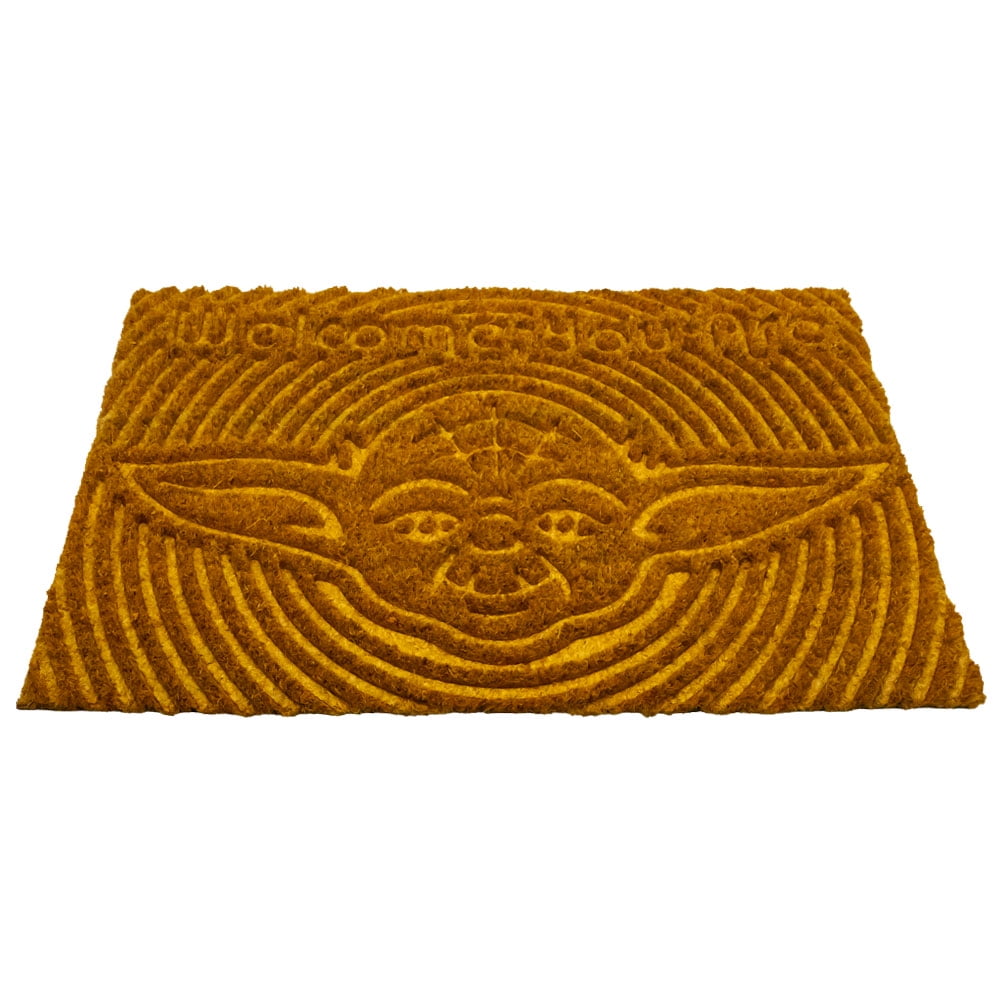 Star Wars You Are Embossed Yoda Door Mat