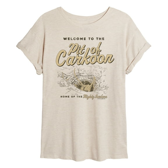 Star Wars - Welcome to The Great Pit of Carkoon - Women's Oversized Tee