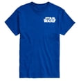 thumbnail image 1 of Star Wars - White Logo - Men's Short Sleeve Graphic T-Shirt, 1 of 4