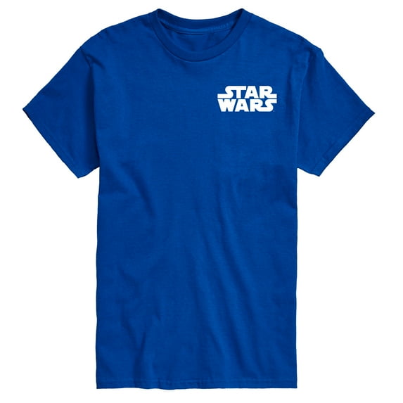 Star Wars - White Logo - Men's Short Sleeve Graphic T-Shirt
