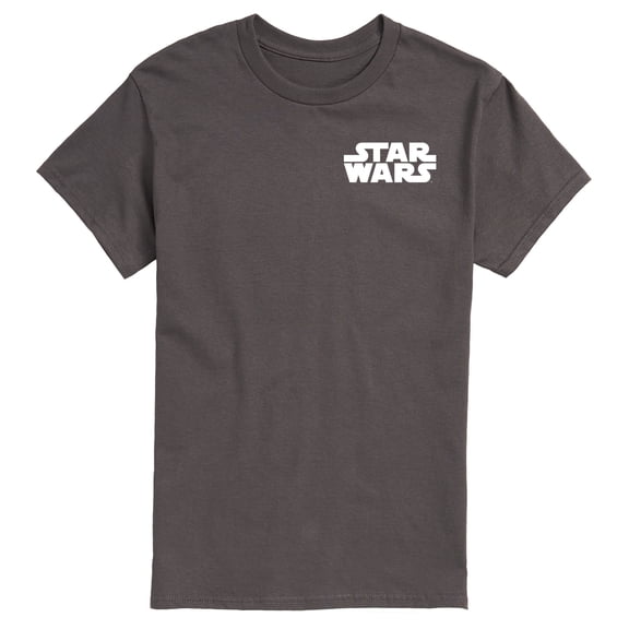 Star Wars - White Logo - Men's Short Sleeve Graphic T-Shirt