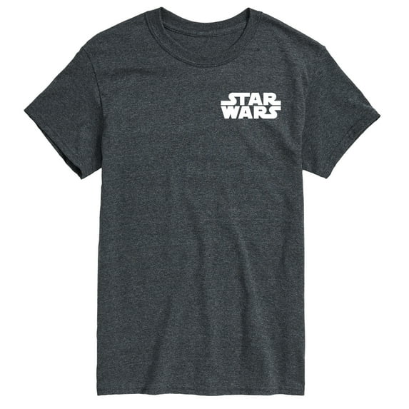 Star Wars - White Logo - Men's Short Sleeve Graphic T-Shirt