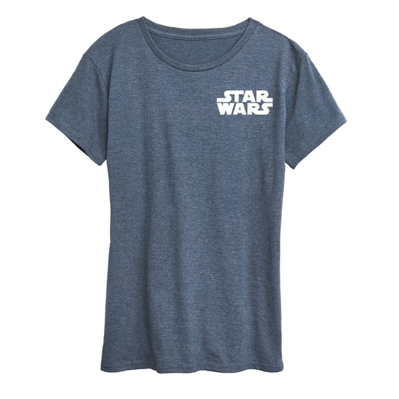 Star Wars - White Logo - Women's Short Sleeve Graphic T-Shirt