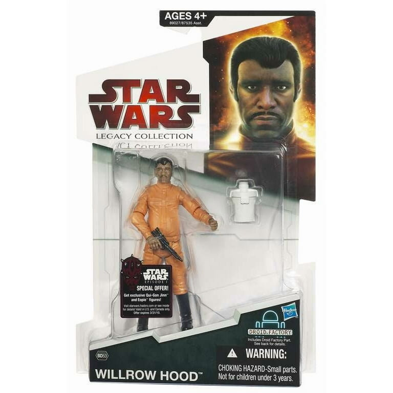 スターウォーズ　ベーシックフィギュア　BD53 WILLROW HOOD Star Wars Willrow Hood Action Figure - Walmart.com
