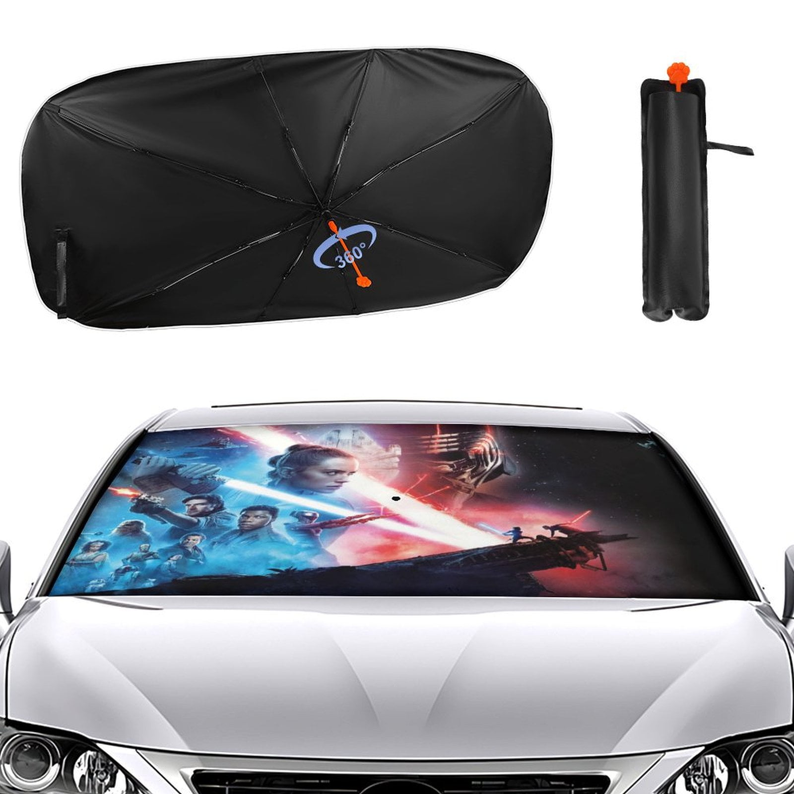 Screen Shade STAR WARSデザイン Star Wars Sunshade