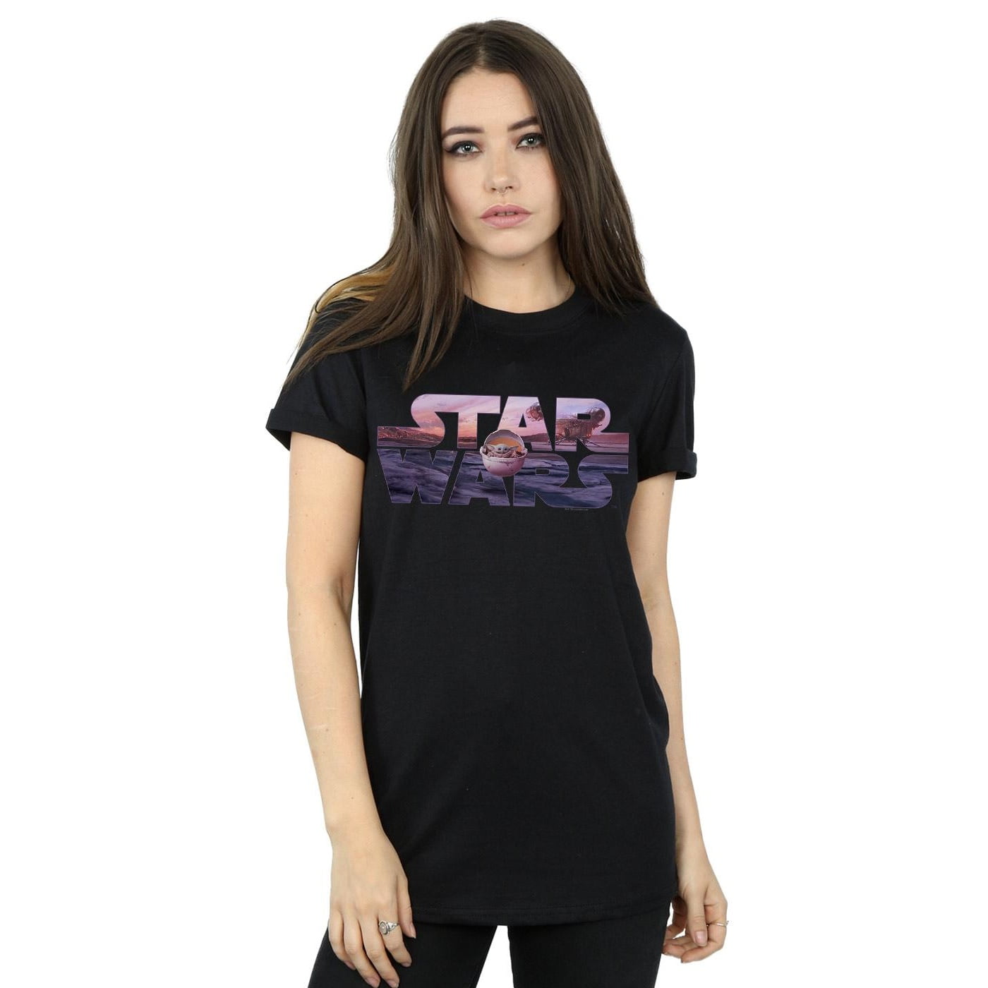 STAR WARS THE MANDALORIAN CAMISETA MANDO Y CHILD T - S. Ropa Y